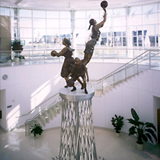 Eastman Statue (Womens Basketball Hall of Fame)