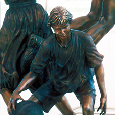 Eastman Statue (Womens Basketball Hall of Fame)